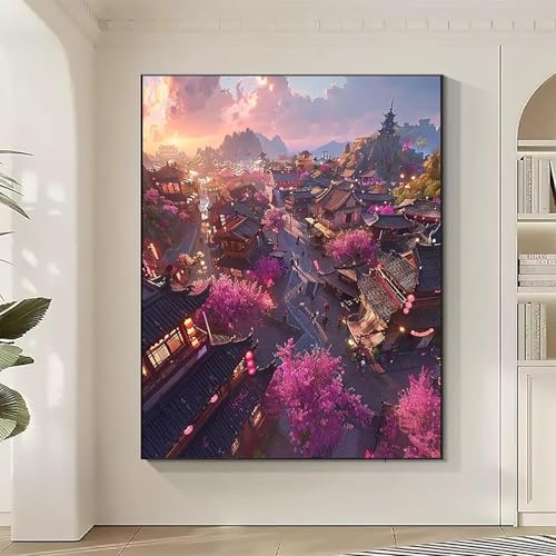 Architektur Diamond Painting XXL GebäUde Diamond Art Bilder Erwachsene Dimond Painting Kinder Mosaikherstellung Stickerei Kreuzstich Malerei Kits Basteln für Erwachsene, Geschenke 80x100CM 2-A Architektur Diamond Painting XXL GebäUde Diamond Art Bilder Erwachsene Dimond Painting Kinder Mosaikherstellung Stickerei Kreuzstich Malerei Kits Basteln für Erwachsene, Geschenke 80x100CM 2-A von JEPGFOU