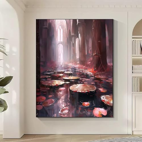 Architektur Diamond Painting XXL Lotus Diamond Art Bilder Erwachsene Dimond Painting Kinder Mosaikherstellung Stickerei Kreuzstich Malerei Kits Basteln für Erwachsene, Geschenke 50 x 70 cm M-9 Architektur Diamond Painting XXL Lotus Diamond Art Bilder Erwachsene Dimond Painting Kinder Mosaikherstellung Stickerei Kreuzstich Malerei Kits Basteln für Erwachsene, Geschenke 50 x 70 cm M-9 von JEPGFOU