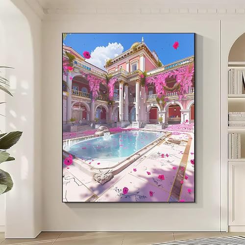 Architektur Diamond Painting XXL Palast Diamond Art Bilder Erwachsene Dimond Painting Kinder Mosaikherstellung Stickerei Kreuzstich Malerei Kits Basteln für Erwachsene Wanddeko, Geschenke 40x50cm 3-7 Architektur Diamond Painting XXL Palast Diamond Art Bilder Erwachsene Dimond Painting Kinder Mosaikherstellung Stickerei Kreuzstich Malerei Kits Basteln für Erwachsene Wanddeko, Geschenke 40x50cm 3-7 von JEPGFOU