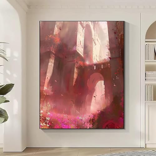 Architektur Diamond Painting XXL Rose Diamond Art Bilder Erwachsene Dimond Painting Kinder Mosaikherstellung Stickerei Kreuzstich Malerei Kits Basteln für Erwachsene Wanddeko, Geschenke 80x100cm X-5 Architektur Diamond Painting XXL Rose Diamond Art Bilder Erwachsene Dimond Painting Kinder Mosaikherstellung Stickerei Kreuzstich Malerei Kits Basteln für Erwachsene Wanddeko, Geschenke 80x100cm X-5 von JEPGFOU
