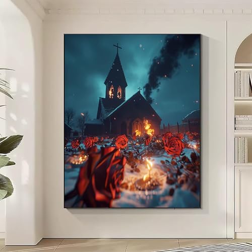 Architektur Diamond Painting XXL Rose Diamond Art Bilder Erwachsene Dimond Painting Kinder Mosaikherstellung Stickerei Kreuzstich Malerei Kits Basteln für Erwachsene Wanddeko, Geschenke 90x120cm M-R Architektur Diamond Painting XXL Rose Diamond Art Bilder Erwachsene Dimond Painting Kinder Mosaikherstellung Stickerei Kreuzstich Malerei Kits Basteln für Erwachsene Wanddeko, Geschenke 90x120cm M-R von JEPGFOU