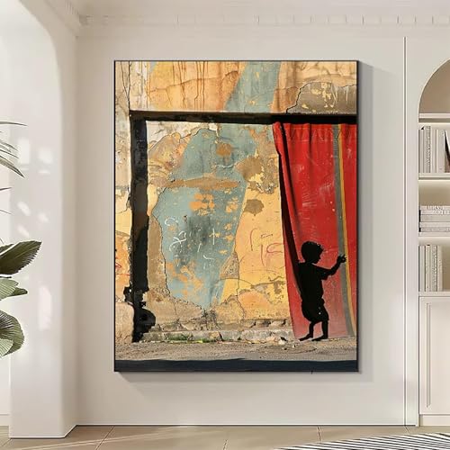 Architektur Diamond Painting XXL Rot Diamond Art Bilder Erwachsene Dimond Painting Kinder Mosaikherstellung Stickerei Kreuzstich Malerei Kits Basteln für Erwachsene Wanddeko, Geschenke (30x40cm) N-K von JEPGFOU
