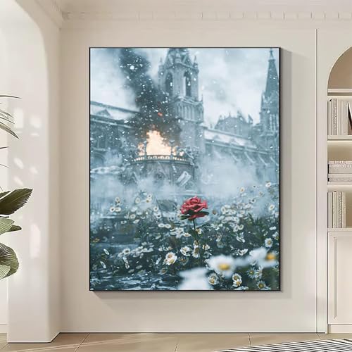 Architektur Diamond Painting XXL Rote Rose Diamond Art Bilder Erwachsene Dimond Painting Kinder Mosaikherstellung Stickerei Kreuzstich Malerei Kits Basteln für Erwachsene, Geschenke 50 x 70 cm 4-K Architektur Diamond Painting XXL Rote Rose Diamond Art Bilder Erwachsene Dimond Painting Kinder Mosaikherstellung Stickerei Kreuzstich Malerei Kits Basteln für Erwachsene, Geschenke 50 x 70 cm 4-K von JEPGFOU