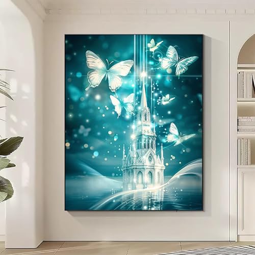 Architektur Diamond Painting XXL Schmetterling Diamond Art Bilder Erwachsene Dimond Painting Kinder Mosaikherstellung Stickerei Kreuzstich Malerei Kits Basteln für Erwachsene, Geschenke 30 x 40 cm 5-C Architektur Diamond Painting XXL Schmetterling Diamond Art Bilder Erwachsene Dimond Painting Kinder Mosaikherstellung Stickerei Kreuzstich Malerei Kits Basteln für Erwachsene, Geschenke 30 x 40 cm 5-C von JEPGFOU