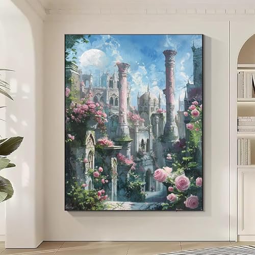 Diamond Painting Architektur Large Diamond Painting Gotische Kunst Crystal Art Bilder Basteln für Erwachsene DIY Vollbohrer Diamanten Malerei Stickerei Kreuzstich Kit für Geschenke 60 x 80 cm J-O Diamond Painting Architektur Large Diamond Painting Gotische Kunst Crystal Art Bilder Basteln für Erwachsene DIY Vollbohrer Diamanten Malerei Stickerei Kreuzstich Kit für Geschenke 60 x 80 cm J-O von JEPGFOU