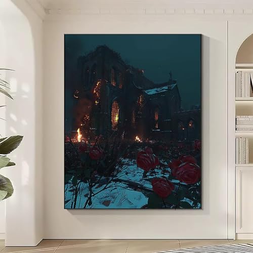 Diamond Painting Architektur Large Diamond Painting Rose Crystal Art Bilder Basteln für Erwachsene DIY Vollbohrer Diamanten Malerei Stickerei Kreuzstich Kit für Zimmer Deko, Geschenke 40 x 50 cm L-S Diamond Painting Architektur Large Diamond Painting Rose Crystal Art Bilder Basteln für Erwachsene DIY Vollbohrer Diamanten Malerei Stickerei Kreuzstich Kit für Zimmer Deko, Geschenke 40 x 50 cm L-S von JEPGFOU