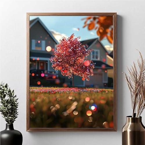 Diamond Painting Baum, Diamond Painting Erwachsene Landschaft Diamant Malerei Bilder Full Drill 5D DIY Diamont Art Stickerei Set Geeignet Als Geschenk, Zur Entspannung und Wanddeko 60 x 80 cm JPF Z-E Diamond Painting Baum, Diamond Painting Erwachsene Landschaft Diamant Malerei Bilder Full Drill 5D DIY Diamont Art Stickerei Set Geeignet Als Geschenk, Zur Entspannung und Wanddeko 60 x 80 cm JPF Z-E von JEPGFOU