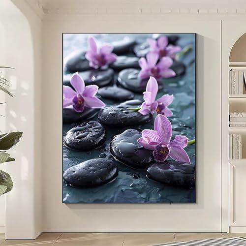 Diamond Painting Blume Large Diamond Painting Orchidee Crystal Art Bilder Basteln für Erwachsene DIY Vollbohrer Diamanten Malerei Stickerei Kreuzstich Kit für Zimmer Deko, Geschenke 80x110CM 5-7 Diamond Painting Blume Large Diamond Painting Orchidee Crystal Art Bilder Basteln für Erwachsene DIY Vollbohrer Diamanten Malerei Stickerei Kreuzstich Kit für Zimmer Deko, Geschenke 80x110CM 5-7 von JEPGFOU