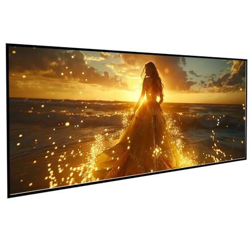 Diamond Painting Erwachsene Figurenkunst Diamond Painting Kinder Frau, DIY Runden Steine Mosaikherstellung Basteln Erwachsene Anfänger Set für Heim Schlafzimmer Wand Deko, Geschenke 100x200cm PJY9 0-D von JEPGFOU