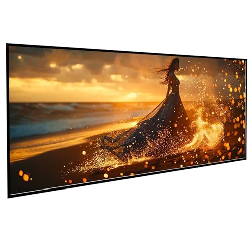 Diamond Painting Erwachsene Figurenkunst Diamond Painting Kinder Frau, DIY Runden Steine Mosaikherstellung Basteln Erwachsene Anfänger Set für Heim Schlafzimmer Wand Deko, Geschenke 60x120cm PJY9 5-Z von JEPGFOU