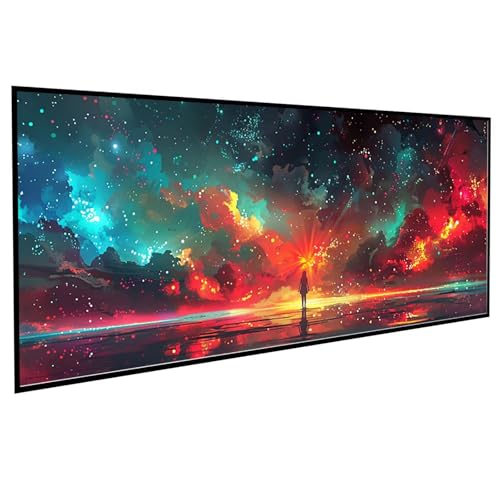 Diamond Painting Erwachsene Figurenkunst Diamond Painting Kinder Muster, DIY Runden Steine Mosaikherstellung Basteln Erwachsene Anfänger Set für Heim Schlafzimmer Deko, Geschenke (30x60cm) PJY9 G-0 von JEPGFOU