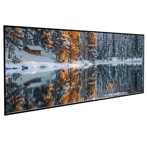 Diamond Painting Erwachsene Landschaft Diamond Painting Kinder Baum, DIY Runden Steine Mosaikherstellung Basteln Erwachsene Anfänger Set für Heim Schlafzimmer Wand Deko, Geschenke 100x200cm PJY9 G-0 von JEPGFOU