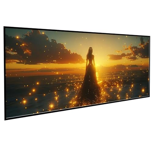 Diamond Painting Erwachsene Landschaft Diamond Painting Kinder Frau, DIY Runden Steine Mosaikherstellung Basteln Erwachsene Anfänger Set für Heim Schlafzimmer Wand Deko, Geschenke (30x60cm) PJY9 4-3 von JEPGFOU