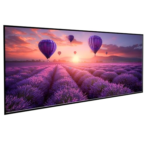 Diamond Painting Erwachsene Landschaft Diamond Painting Kinder HeißLuftballon, DIY Runden Steine Mosaikherstellung Basteln Erwachsene Anfänger Set für Schlafzimmer Deko, Geschenke 40x80cm PJY3 A-7 von JEPGFOU
