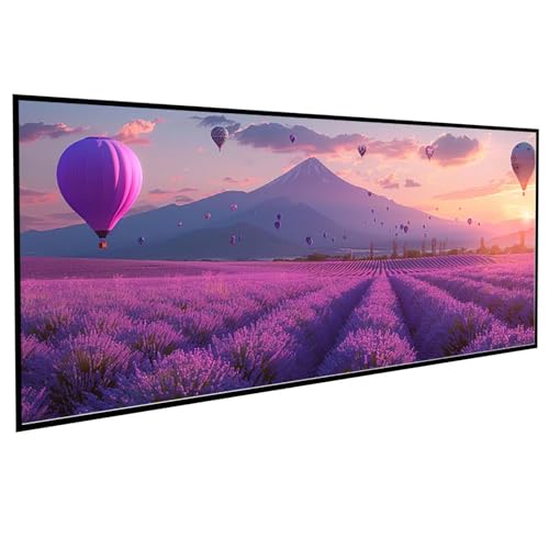 Diamond Painting Erwachsene Landschaft Diamond Painting Kinder Lavendel, DIY Runden Steine Mosaikherstellung Basteln Erwachsene Anfänger Set für Heim Schlafzimmer Deko, Geschenke 30 x 60 cm PJY9 Z-O von JEPGFOU