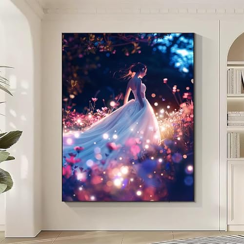 Diamond Painting Figurenkunst Large Diamond Painting Braut Crystal Art Bilder Basteln für Erwachsene DIY Vollbohrer Diamanten Malerei Stickerei Kreuzstich Kit für Zimmer Deko, Geschenke 30x40CM 6-8 Diamond Painting Figurenkunst Large Diamond Painting Braut Crystal Art Bilder Basteln für Erwachsene DIY Vollbohrer Diamanten Malerei Stickerei Kreuzstich Kit für Zimmer Deko, Geschenke 30x40CM 6-8 von JEPGFOU