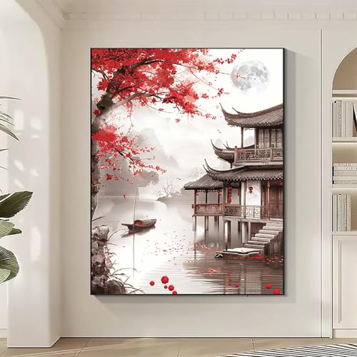 Diamond Painting Landschaft Large Diamond Painting KirschblüTenbaum Crystal Art Bilder Basteln für Erwachsene DIY Vollbohrer Diamanten Malerei Stickerei Kreuzstich Kit für Geschenke 40 x 50 cm 3-Y Diamond Painting Landschaft Large Diamond Painting KirschblüTenbaum Crystal Art Bilder Basteln für Erwachsene DIY Vollbohrer Diamanten Malerei Stickerei Kreuzstich Kit für Geschenke 40 x 50 cm 3-Y von JEPGFOU