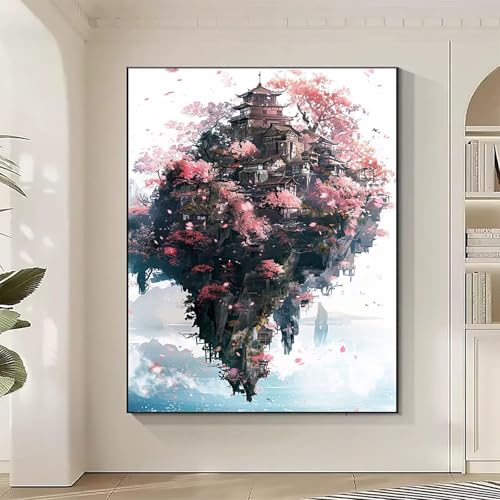 Diamond Painting Landschaft Large Diamond Painting KirschblüTenbaum Crystal Art Bilder Basteln für Erwachsene DIY Vollbohrer Diamanten Malerei Stickerei Kreuzstich Kit für Geschenke 60 x 80 cm 3-2 Diamond Painting Landschaft Large Diamond Painting KirschblüTenbaum Crystal Art Bilder Basteln für Erwachsene DIY Vollbohrer Diamanten Malerei Stickerei Kreuzstich Kit für Geschenke 60 x 80 cm 3-2 von JEPGFOU