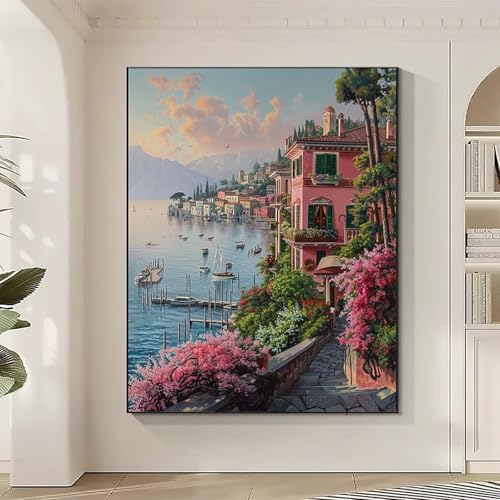 Diamond Painting Landschaft Large Diamond Painting Kleine Stadt Crystal Art Bilder Basteln für Erwachsene DIY Vollbohrer Diamanten Malerei Stickerei Kreuzstich Kit für Zimmer, Geschenke 30x40CM 5-5 Diamond Painting Landschaft Large Diamond Painting Kleine Stadt Crystal Art Bilder Basteln für Erwachsene DIY Vollbohrer Diamanten Malerei Stickerei Kreuzstich Kit für Zimmer, Geschenke 30x40CM 5-5 von JEPGFOU