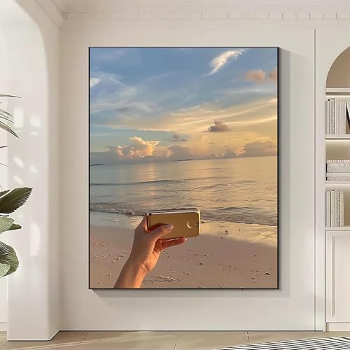 Diamond Painting Maschine Large Diamond Painting Apfel Crystal Art Bilder Basteln für Erwachsene DIY Vollbohrer Diamanten Malerei Stickerei Kreuzstich Kit für Zimmer Deko, Geschenke (90x120cm) O-1 von JEPGFOU