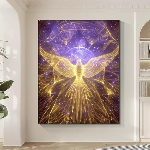 Diamond Painting VöGel Large Diamond Painting Adler Crystal Art Bilder Basteln für Erwachsene DIY Vollbohrer Diamanten Malerei Stickerei Kreuzstich Kit für Zimmer Deko, Geschenke 90 x 120 cm N-H Diamond Painting VöGel Large Diamond Painting Adler Crystal Art Bilder Basteln für Erwachsene DIY Vollbohrer Diamanten Malerei Stickerei Kreuzstich Kit für Zimmer Deko, Geschenke 90 x 120 cm N-H von JEPGFOU