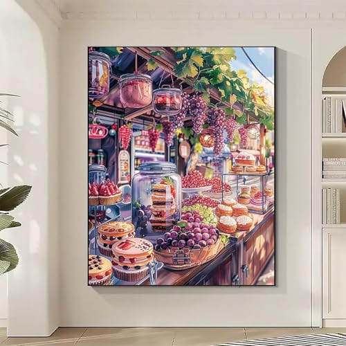 Essen Diamond Painting XXL Kuchen Diamond Art Bilder Erwachsene Dimond Painting Kinder Mosaikherstellung Stickerei Kreuzstich Malerei Kits Basteln für Erwachsene Wanddeko, Geschenke 50 x 70 cm 0-5 Essen Diamond Painting XXL Kuchen Diamond Art Bilder Erwachsene Dimond Painting Kinder Mosaikherstellung Stickerei Kreuzstich Malerei Kits Basteln für Erwachsene Wanddeko, Geschenke 50 x 70 cm 0-5 von JEPGFOU