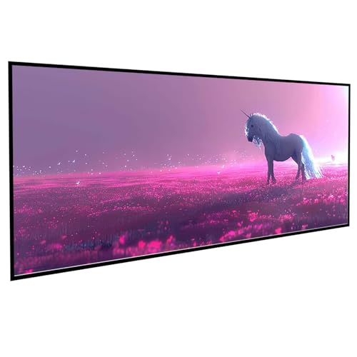 Fantasie Diamond Painting 40 x 80 cm, Diamond Painting Erwachsene Einhorn DIY Runden Steine Kristall Kunst Bastelnset Erwachsene Anfänger Set, zur Entspannung und Zimmer Wanddeko, Geschenke PJY9 X-X Fantasie Diamond Painting 40 x 80 cm, Diamond Painting Erwachsene Einhorn DIY Runden Steine Kristall Kunst Bastelnset Erwachsene Anfänger Set, zur Entspannung und Zimmer Wanddeko, Geschenke PJY9 X-X von JEPGFOU