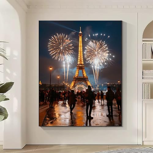 Festival Diamond Painting XXL Eiffelturm Diamond Art Bilder Erwachsene Dimond Painting Kinder Mosaikherstellung Stickerei Kreuzstich Malerei Kits Basteln für Erwachsene Wanddeko, Geschenke 60x80CM I-M Festival Diamond Painting XXL Eiffelturm Diamond Art Bilder Erwachsene Dimond Painting Kinder Mosaikherstellung Stickerei Kreuzstich Malerei Kits Basteln für Erwachsene Wanddeko, Geschenke 60x80CM I-M von JEPGFOU