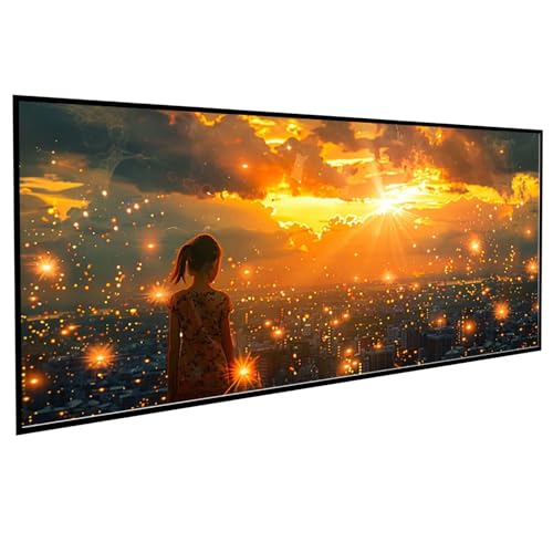 Figurenkunst Diamond Painting (100x200cm), Diamond Painting Erwachsene Frau DIY Runden Steine Kristall Kunst Bastelnset Erwachsene Anfänger Set, zur Entspannung und Zimmer Wanddeko, Geschenke PJY9 1-D von JEPGFOU