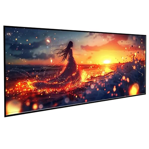 Figurenkunst Diamond Painting (40x50cm), Diamond Painting Erwachsene Frau DIY Runden Steine Kristall Kunst Bastelnset Erwachsene Anfänger Set, zur Entspannung und Zimmer Wanddeko, Geschenke PJY9 J-Q von JEPGFOU