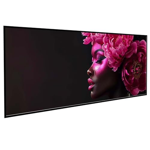 Figurenkunst Diamond Painting 100 x 200 cm, Diamond Painting Erwachsene Pfingstrose DIY Runden Steine Kristall Kunst Bastelnset Erwachsene Anfänger Set, zur Zimmer Wanddeko, Geschenke PJY9 0-0 von JEPGFOU