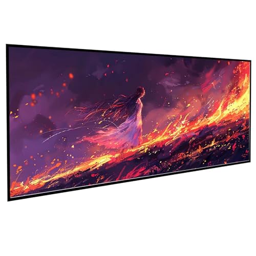 Figurenkunst Diamond Painting 50x100CM, Diamond Painting Erwachsene Frau DIY Runden Steine Kristall Kunst Bastelnset Erwachsene Anfänger Set, zur Entspannung und Zimmer Wanddeko, Geschenke PJY4 6-V von JEPGFOU