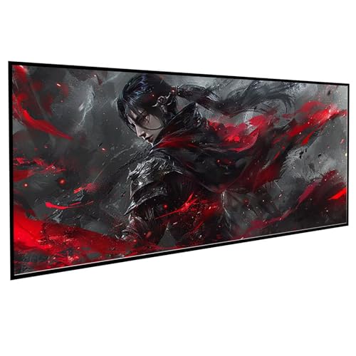 Figurenkunst Diamond Painting 70x140CM, Diamond Painting Erwachsene Mann DIY Runden Steine Kristall Kunst Bastelnset Erwachsene Anfänger Set, zur Entspannung und Zimmer Wanddeko, Geschenke PJY6 M-9 von JEPGFOU