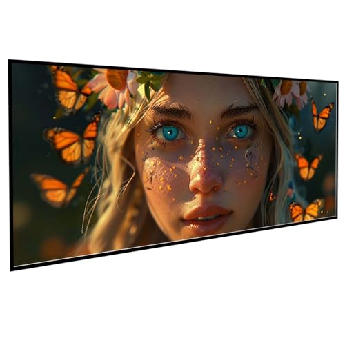 Figurenkunst Diamond Painting 70x140cm, Diamond Painting Erwachsene Frau DIY Runden Steine Kristall Kunst Bastelnset Erwachsene Anfänger Set, zur Entspannung und Zimmer Wanddeko, Geschenke PJY6 L-6 von JEPGFOU