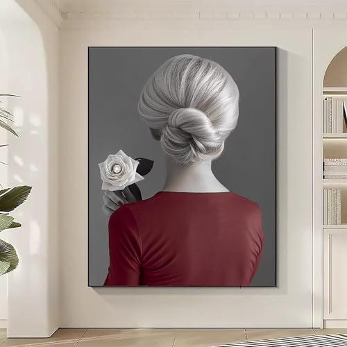 Figurenkunst Diamond Painting XXL WeißE Rose Diamond Art Bilder Erwachsene Dimond Painting Kinder Mosaikherstellung Stickerei Kreuzstich Malerei Kits Basteln für Erwachsene, Geschenke 40x50CM U-4 Figurenkunst Diamond Painting XXL WeißE Rose Diamond Art Bilder Erwachsene Dimond Painting Kinder Mosaikherstellung Stickerei Kreuzstich Malerei Kits Basteln für Erwachsene, Geschenke 40x50CM U-4 von JEPGFOU