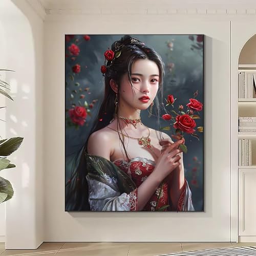Frau Diamond Painting XXL Blume Diamond Art Bilder Erwachsene Dimond Painting Kinder Mosaikherstellung Stickerei Kreuzstich Malerei Kits Basteln für Erwachsene Wanddeko, Geschenke 30 x 40 cm P-1 Frau Diamond Painting XXL Blume Diamond Art Bilder Erwachsene Dimond Painting Kinder Mosaikherstellung Stickerei Kreuzstich Malerei Kits Basteln für Erwachsene Wanddeko, Geschenke 30 x 40 cm P-1 von JEPGFOU