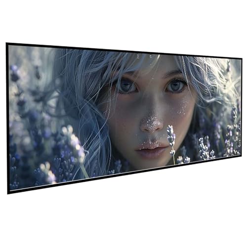 Ginkgo Diamond Painting 60 x 120 cm, Diamond Painting Erwachsene Lavendel DIY Runden Steine Kristall Kunst Bastelnset Erwachsene Anfänger Set, zur Entspannung und Zimmer Wanddeko, Geschenke PJY9 3-6 von JEPGFOU