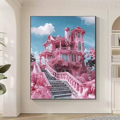 HäUser Diamond Painting XXL Haus Diamond Art Bilder Erwachsene Dimond Painting Kinder Mosaikherstellung Stickerei Kreuzstich Malerei Kits Basteln für Erwachsene Wanddeko, Geschenke 40x50cm 2-F HäUser Diamond Painting XXL Haus Diamond Art Bilder Erwachsene Dimond Painting Kinder Mosaikherstellung Stickerei Kreuzstich Malerei Kits Basteln für Erwachsene Wanddeko, Geschenke 40x50cm 2-F von JEPGFOU