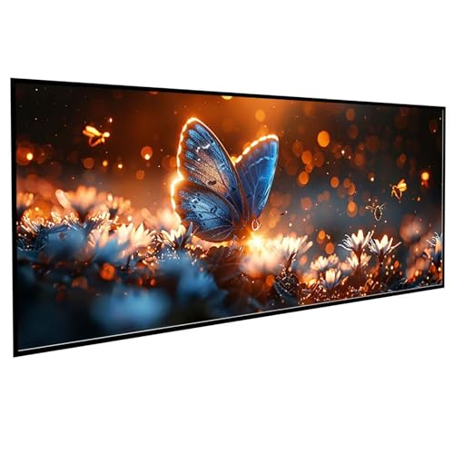 Insekt Diamond Painting 50x100CM, Diamond Painting Erwachsene Schmetterling DIY Runden Steine Kristall Kunst Bastelnset Erwachsene Anfänger Set, zur Entspannung und Zimmer Wanddeko, Geschenke PJY4 7-V von JEPGFOU