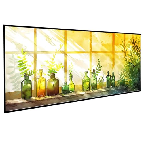 JEPGFOU Anlage Diamond Painting 60 x 120 cm, Diamond Painting Erwachsene Glasflasche DIY Runden Steine Kristall Kunst Bastelnset Erwachsene Anfänger Set, zur Zimmer Wanddeko, Geschenke PJY9 1-L JEPGFOU Anlage Diamond Painting 60 x 120 cm, Diamond Painting Erwachsene Glasflasche DIY Runden Steine Kristall Kunst Bastelnset Erwachsene Anfänger Set, zur Zimmer Wanddeko, Geschenke PJY9 1-L von JEPGFOU