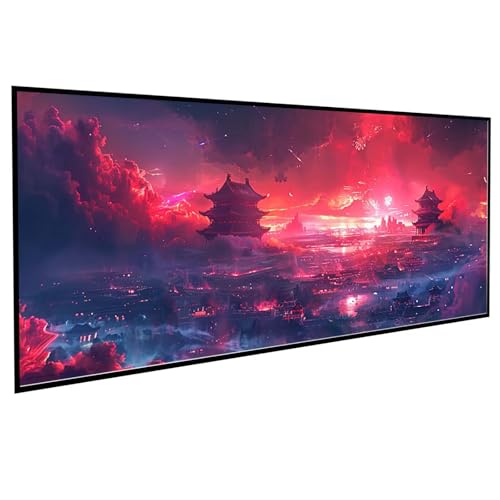 JEPGFOU Architektur Diamond Painting (40x50cm), Diamond Painting Erwachsene Landschaft DIY Runden Steine Kristall Kunst Bastelnset Erwachsene Anfänger Set, zur Zimmer Wanddeko, Geschenke PJY3 1-R von JEPGFOU