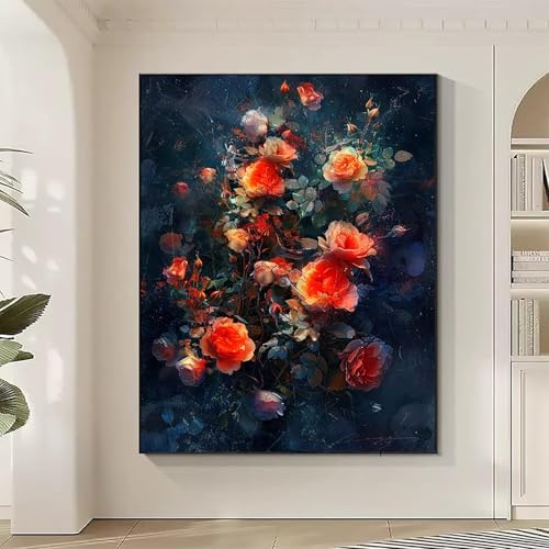 JEPGFOU Diamond Painting Anlage Large Diamond Painting Rose Crystal Art Bilder Basteln für Erwachsene DIY Vollbohrer Diamanten Malerei Stickerei Kreuzstich Kit für Zimmer Deko, Geschenke 50x70CM B-2 JEPGFOU Diamond Painting Anlage Large Diamond Painting Rose Crystal Art Bilder Basteln für Erwachsene DIY Vollbohrer Diamanten Malerei Stickerei Kreuzstich Kit für Zimmer Deko, Geschenke 50x70CM B-2 von JEPGFOU