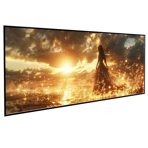 JEPGFOU Figurenkunst Diamond Painting (100x200cm), Diamond Painting Erwachsene Gesicht DIY Runden Steine Kristall Kunst Bastelnset Erwachsene Anfänger Set, zur Zimmer Wanddeko, Geschenke PJY9 T-8 von JEPGFOU