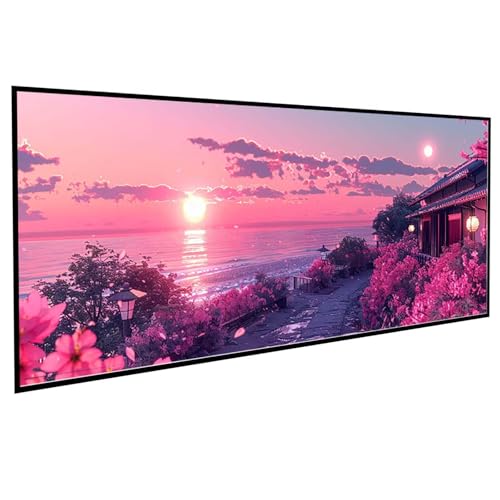 JEPGFOU Landschaft Diamond Painting 30x60cm, Diamond Painting Erwachsene KirschblüTenbaum DIY Runden Steine Kristall Kunst Bastelnset Erwachsene Anfänger Set, zur Zimmer Wanddeko, Geschenke PJY9 M-T JEPGFOU Landschaft Diamond Painting 30x60cm, Diamond Painting Erwachsene KirschblüTenbaum DIY Runden Steine Kristall Kunst Bastelnset Erwachsene Anfänger Set, zur Zimmer Wanddeko, Geschenke PJY9 M-T von JEPGFOU