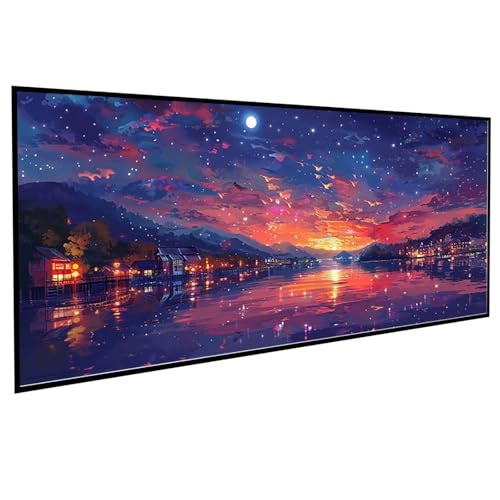 JEPGFOU Landschaft Diamond Painting 40 x 80 cm, Diamond Painting Erwachsene Architektur DIY Runden Steine Kristall Kunst Bastelnset Erwachsene Anfänger Set, zur Zimmer Wanddeko, Geschenke PJY9 F-0 JEPGFOU Landschaft Diamond Painting 40 x 80 cm, Diamond Painting Erwachsene Architektur DIY Runden Steine Kristall Kunst Bastelnset Erwachsene Anfänger Set, zur Zimmer Wanddeko, Geschenke PJY9 F-0 von JEPGFOU