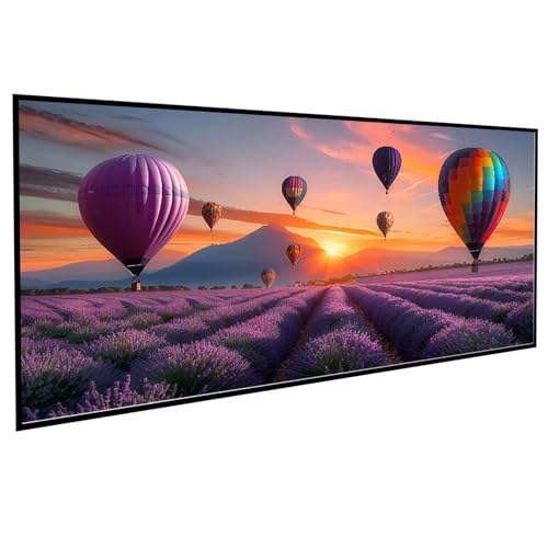 JEPGFOU Landschaft Diamond Painting 50x100cm, Diamond Painting Erwachsene HeißLuftballon DIY Runden Steine Kristall Kunst Bastelnset Erwachsene Anfänger Set, zur Zimmer Wanddeko, Geschenke PJY4 X-C von JEPGFOU