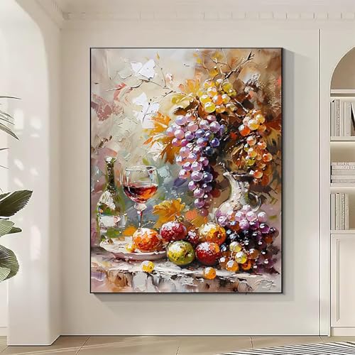 JEPGFOU Tasse Diamond Painting XXL Obst Diamond Art Bilder Erwachsene Dimond Painting Kinder Mosaikherstellung Stickerei Kreuzstich Malerei Kits Basteln für Erwachsene Wanddeko, Geschenke 40x50cm 4-H JEPGFOU Tasse Diamond Painting XXL Obst Diamond Art Bilder Erwachsene Dimond Painting Kinder Mosaikherstellung Stickerei Kreuzstich Malerei Kits Basteln für Erwachsene Wanddeko, Geschenke 40x50cm 4-H von JEPGFOU