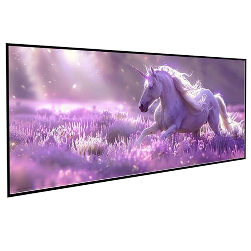 JEPGFOU Tier Diamond Painting 30x60cm, Diamond Painting Erwachsene Einhorn DIY Runden Steine Kristall Kunst Bastelnset Erwachsene Anfänger Set, zur Entspannung und Zimmer Wanddeko, Geschenke PJY2 1-0 von JEPGFOU