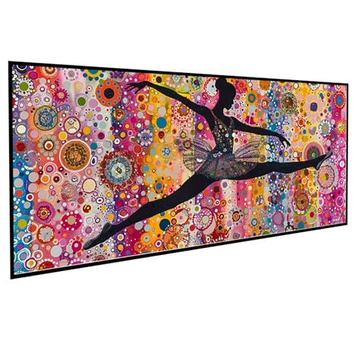Kunst Diamond Painting 30x60CM, Diamond Painting Erwachsene BalletttäNzerin DIY Runden Steine Kristall Kunst Bastelnset Erwachsene Anfänger Set, zur Entspannung und Zimmer Wanddeko, Geschenke PJY9 3-9 von JEPGFOU