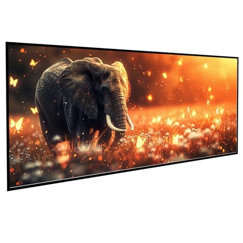 Landschaft Diamond Painting (40x50cm), Diamond Painting Erwachsene Elefant DIY Runden Steine Kristall Kunst Bastelnset Erwachsene Anfänger Set, zur Entspannung und Zimmer Wanddeko, Geschenke PJY9 3-0 von JEPGFOU